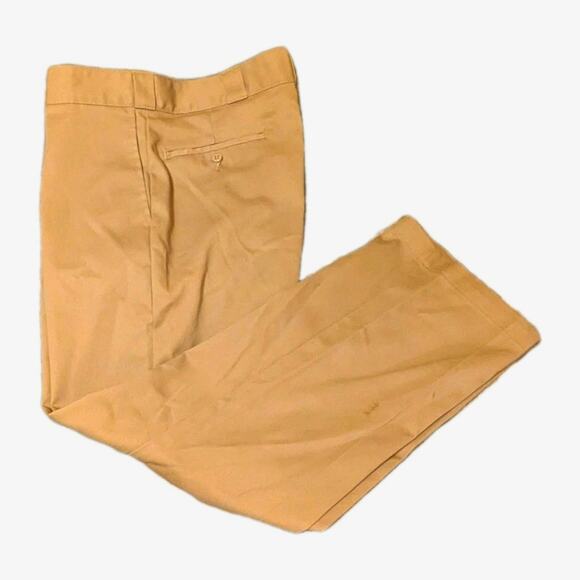 Men's Dickies Chino 874 Original Fit Work Pants Durable Casual Beige 36x30 - Picture 1 of 6